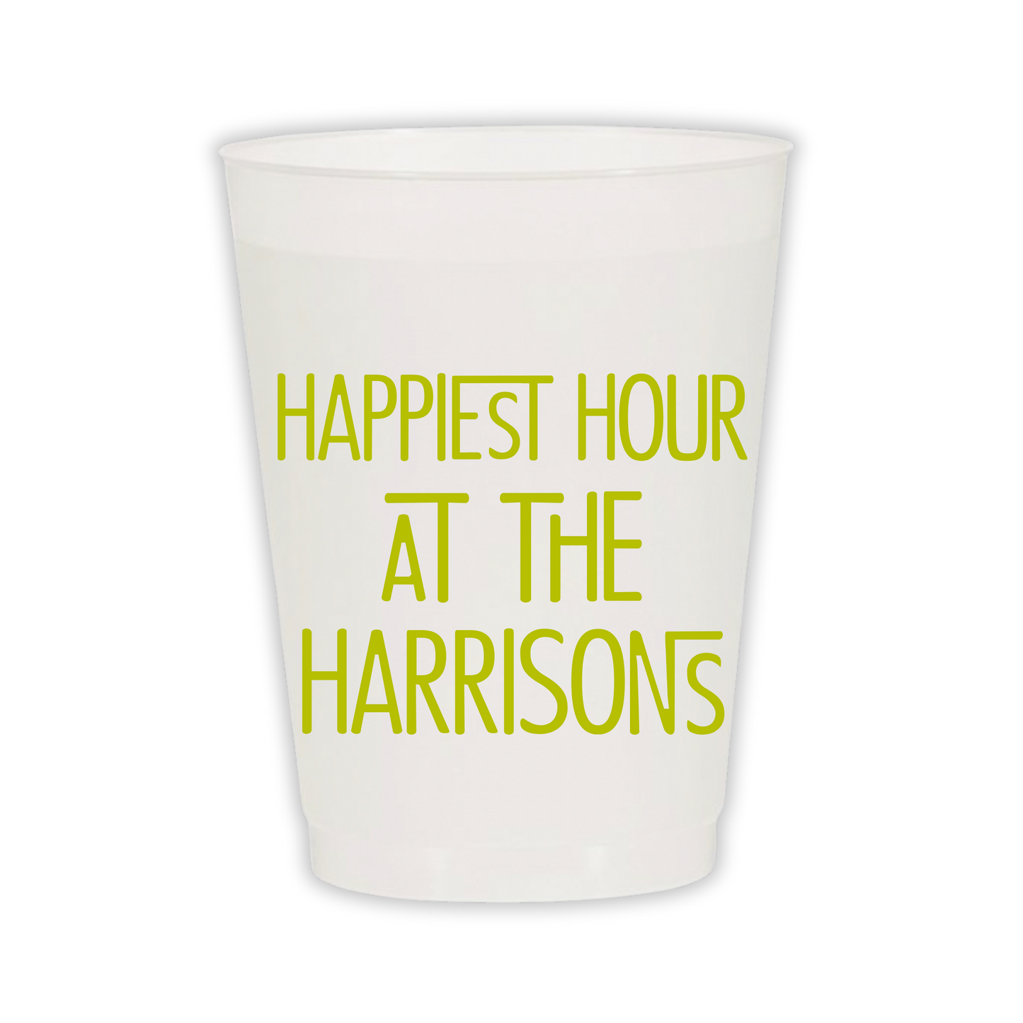 Personalized Family Cups