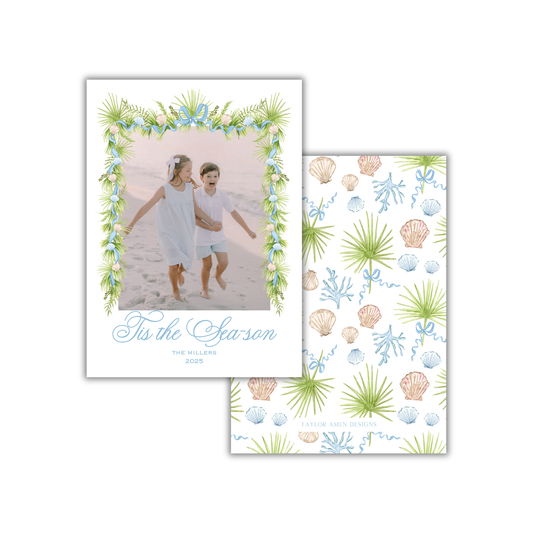 A Coastal Noel Christmas Card