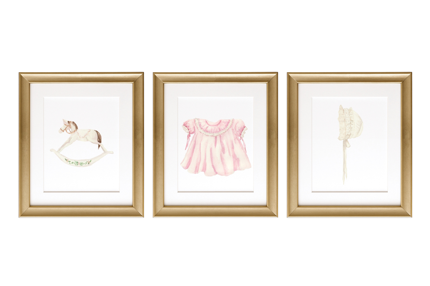 Baby Heirloom Watercolor Prints