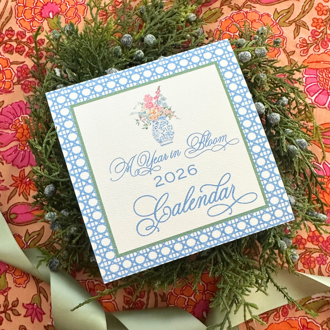 2026 A Year in Bloom Calendar