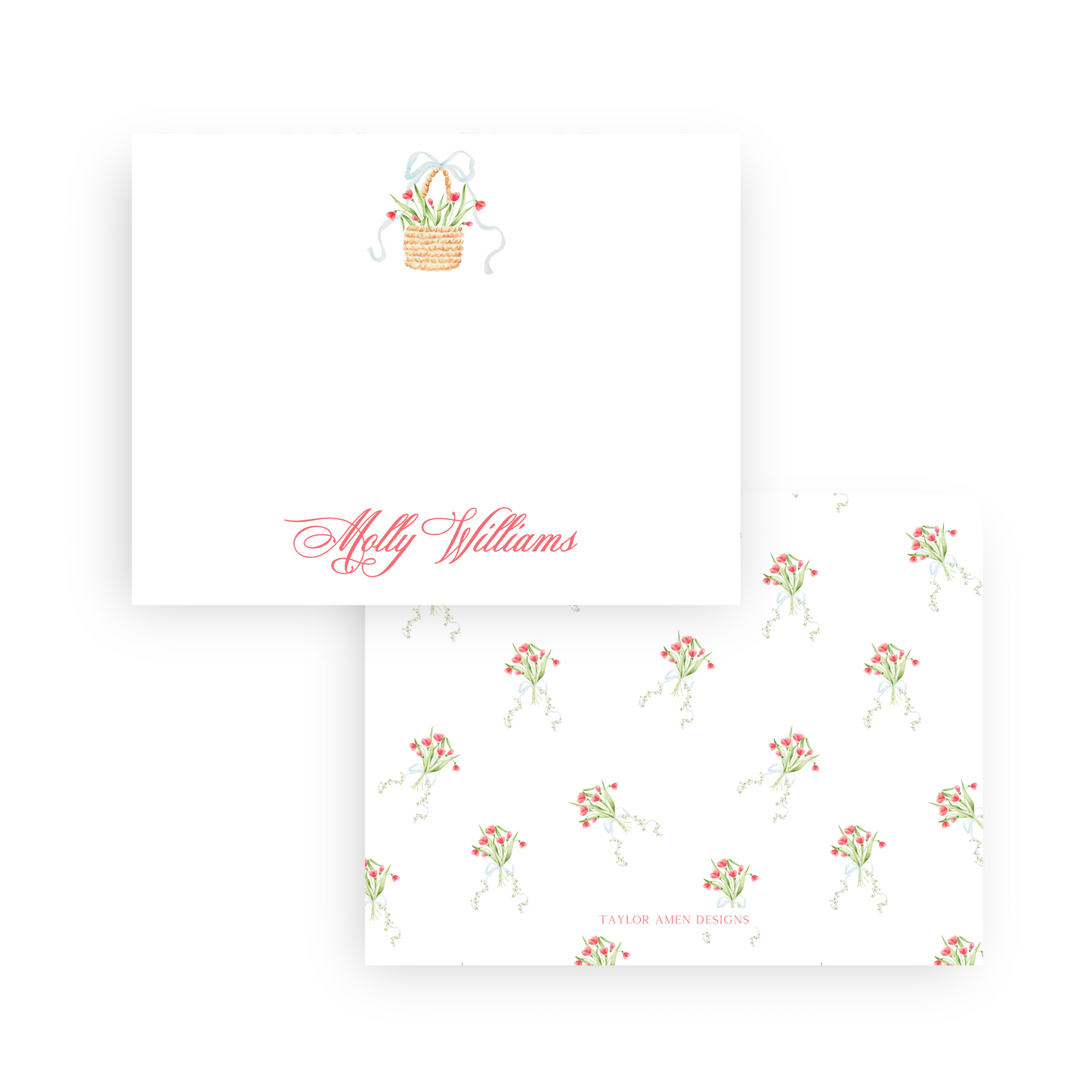 Spring Tulips Stationery