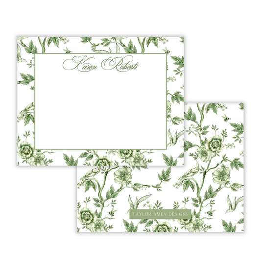 Southern Toile Stationery