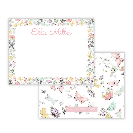 Butterfly Kisses Stationery