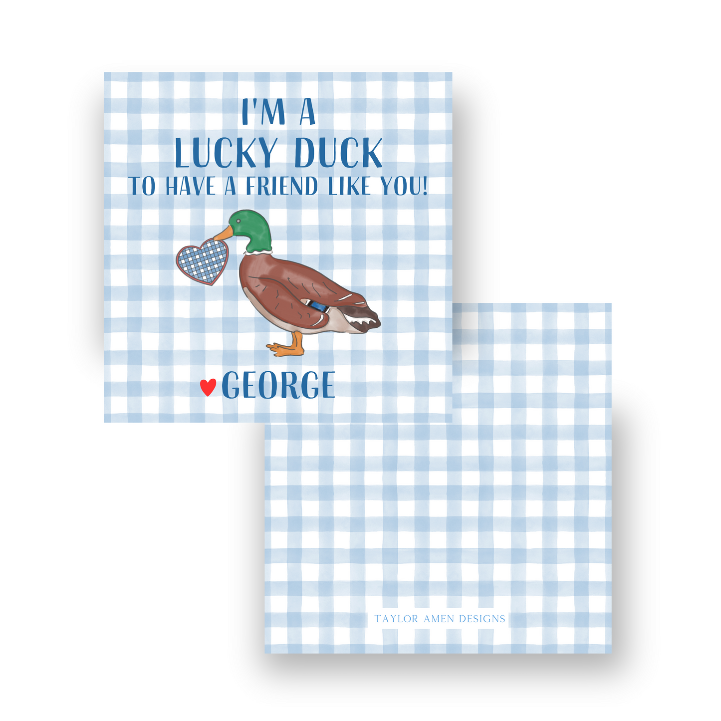 Lucky Duck Valentine