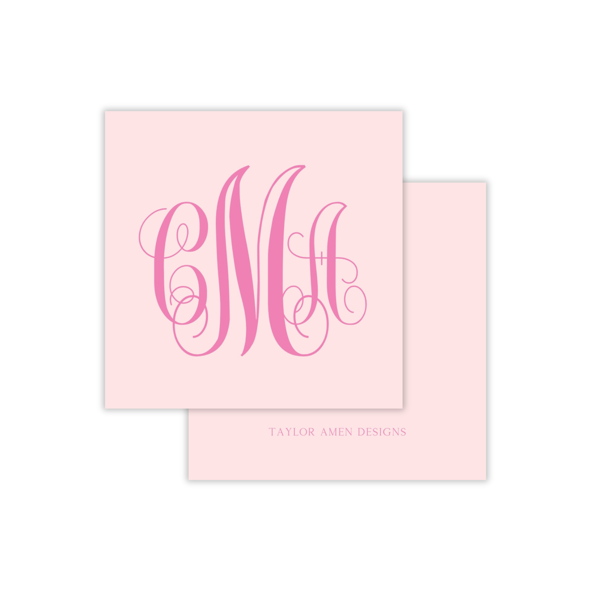 Classic Monogram Enclosures – TaylorAmenDesigns