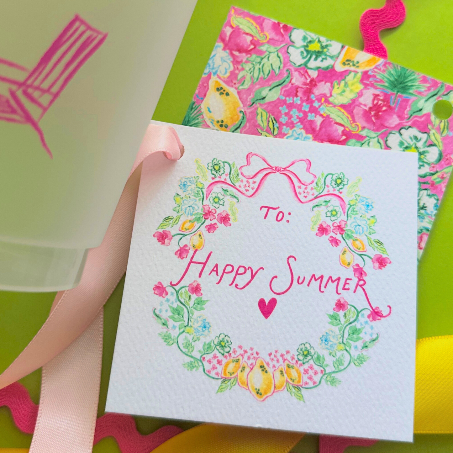 Summer Sippin' Cups-Sleeve of 10