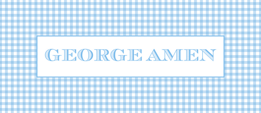 Gingham Labels