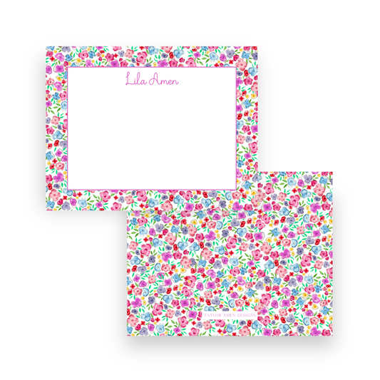 Bright Florals Stationery