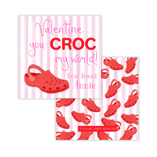 Croc My World Valentine