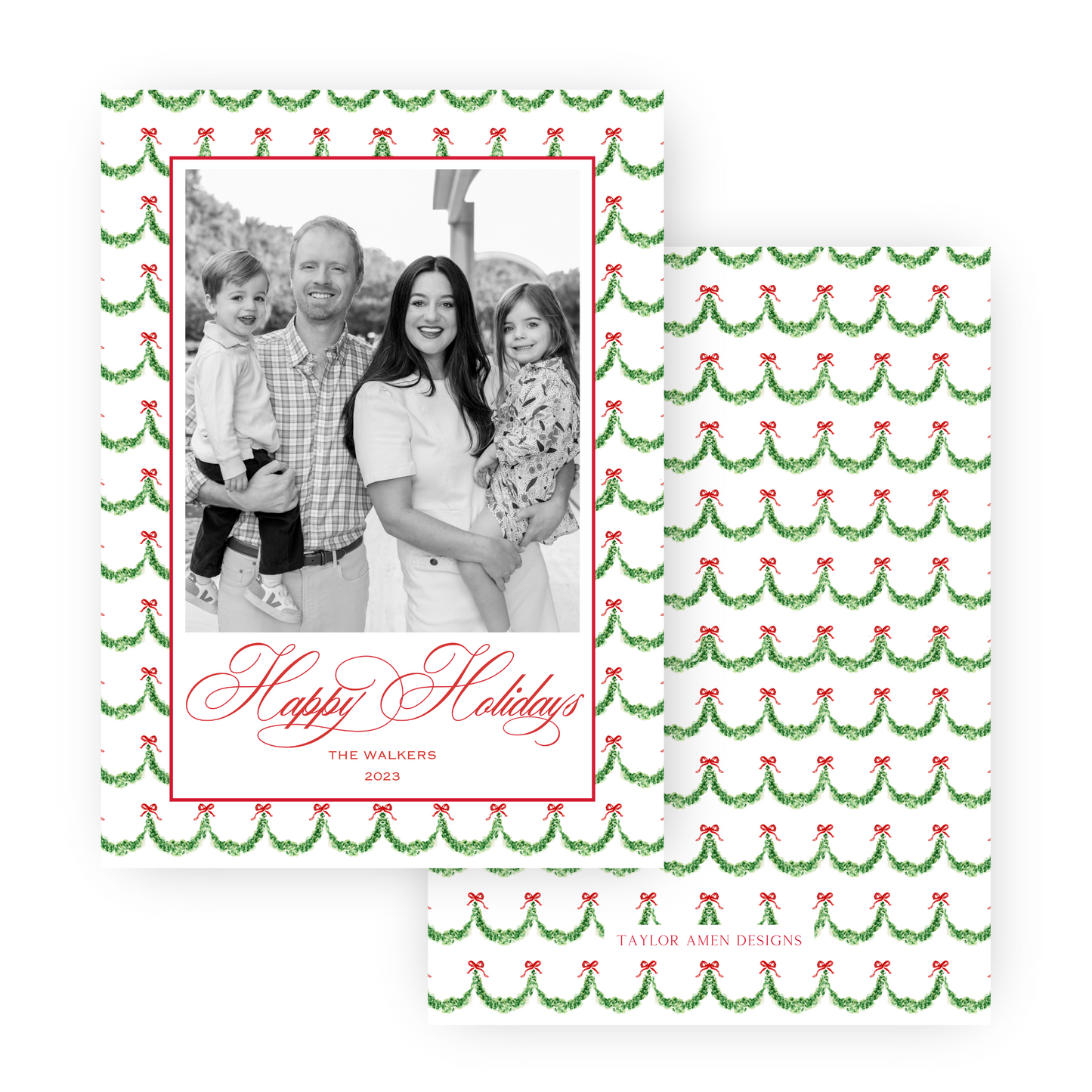 Deck the Halls Holiday Card