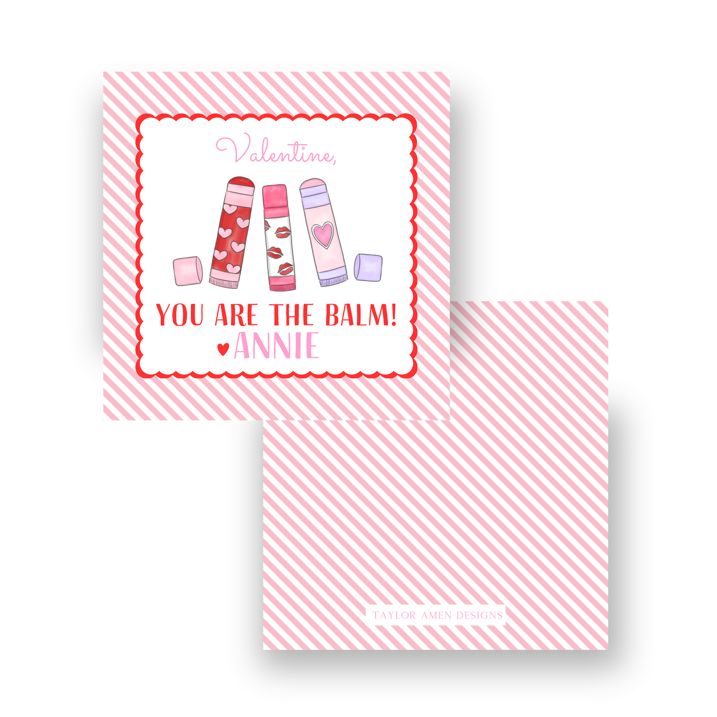 Lip Balm Valentine