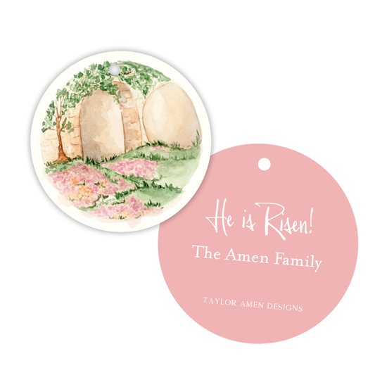 He is Risen Tomb Gift Tags