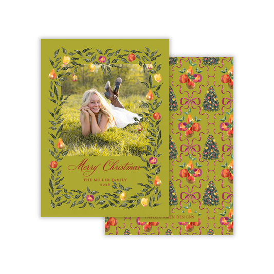 Yuletide Orchard Holiday Card