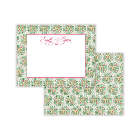Rose Medallion Stationery