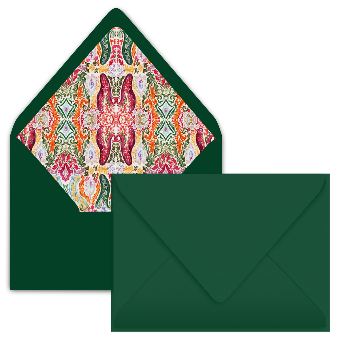 Merry Damask Holiday Card