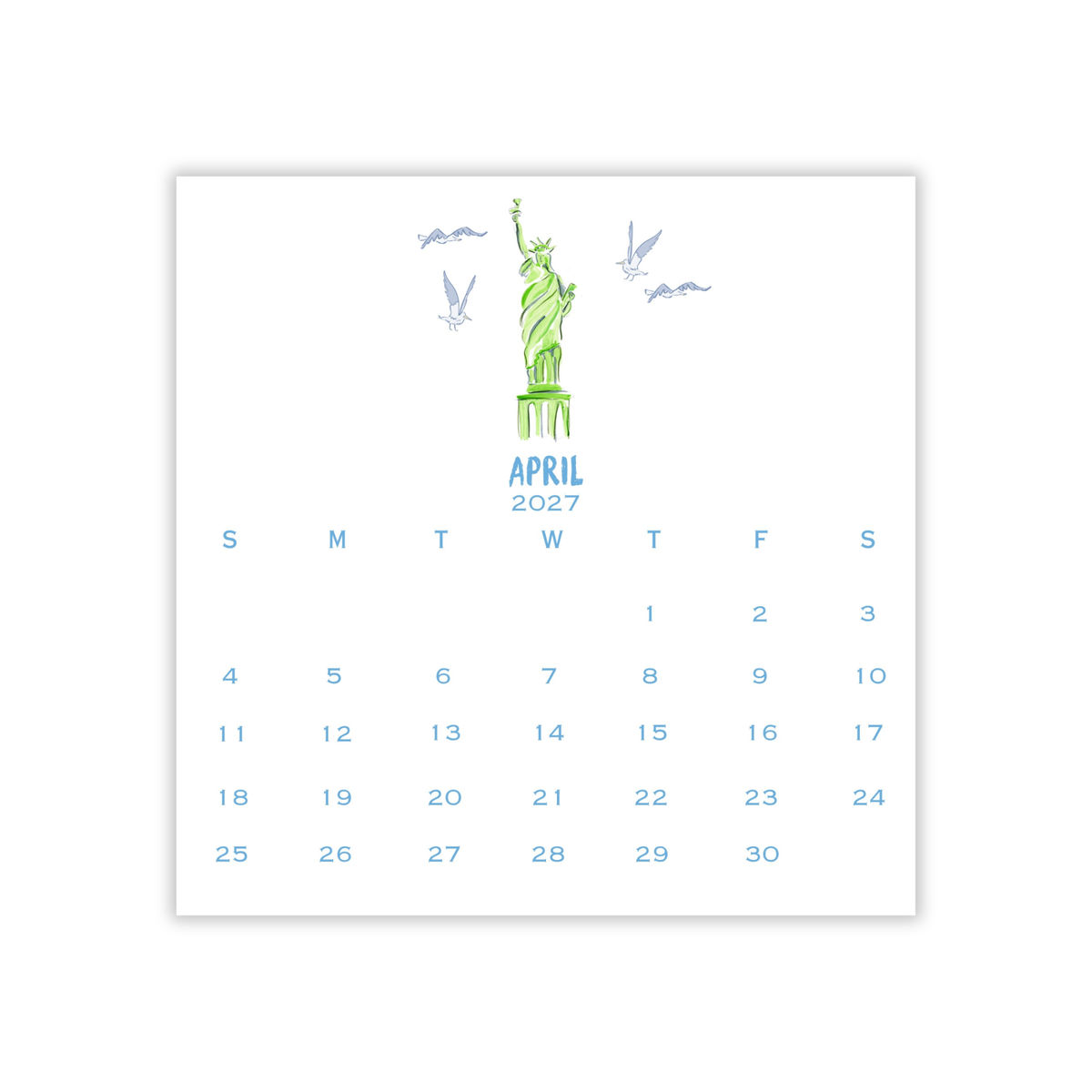 2027 Swiftie Calendar