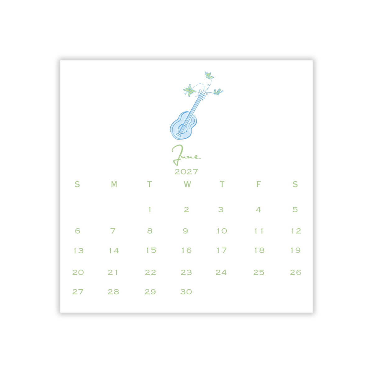 2027 Swiftie Calendar