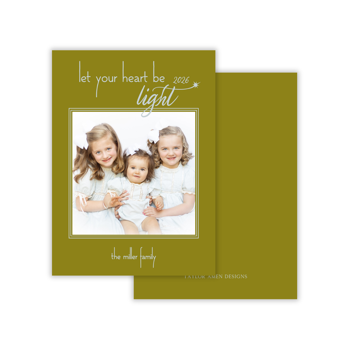 Lighthearted Christmas Holiday Card