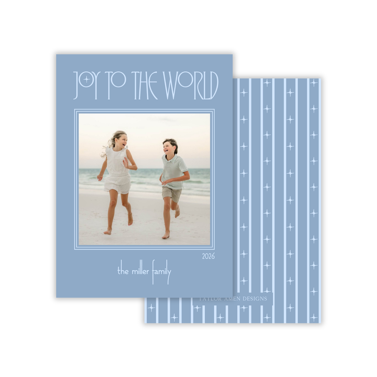 Joy and Wonder Holiday Card
