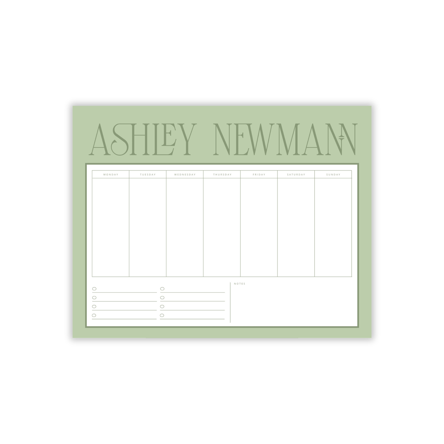 Colorway Weekly To-Do Large Notepad