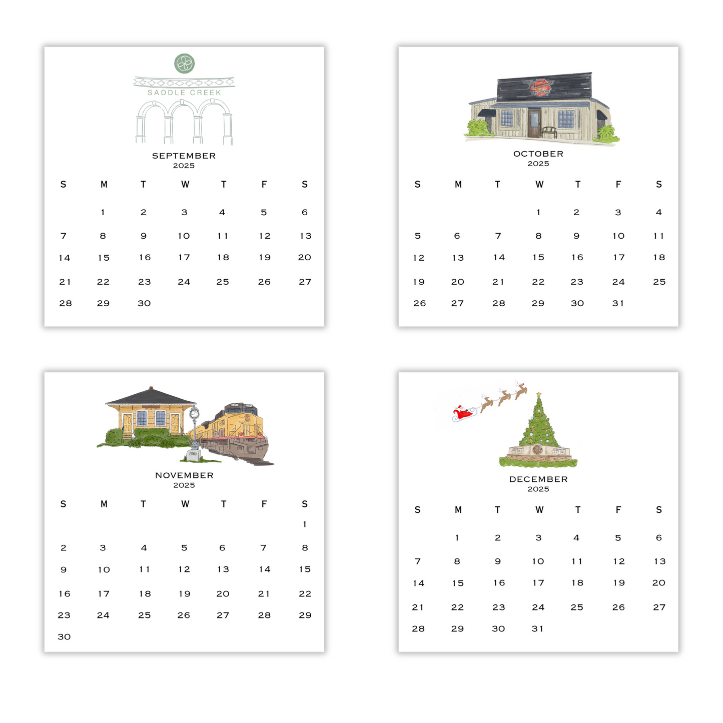 2025 Germantown Calendar