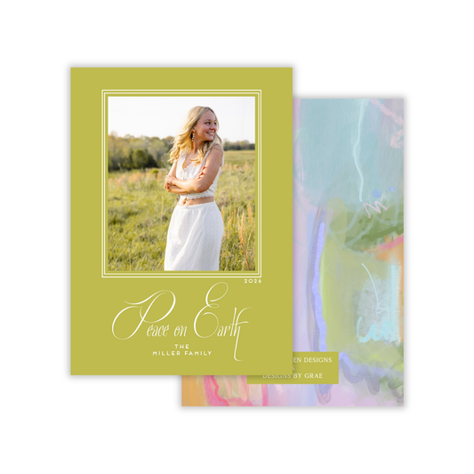 Painted Peace Holiday Card