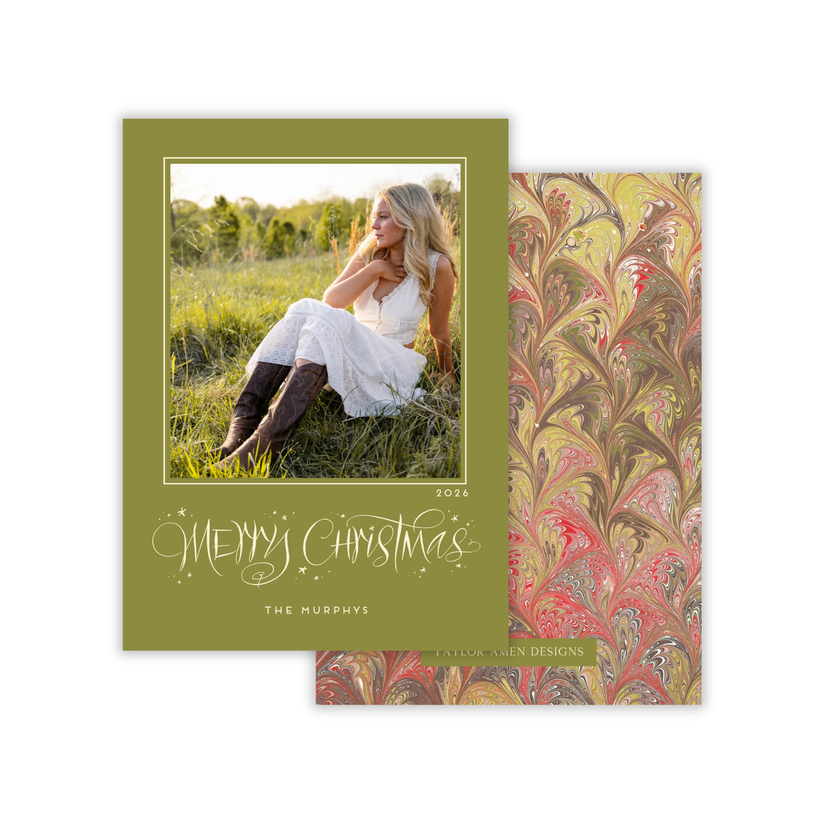 Christmas Heirloom Holiday Card