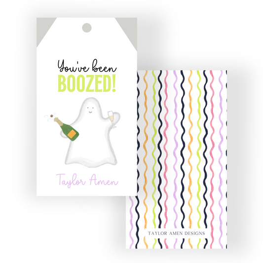 Boozed Halloween Tag (Champagne)