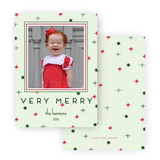 Very Merry Holiday Card