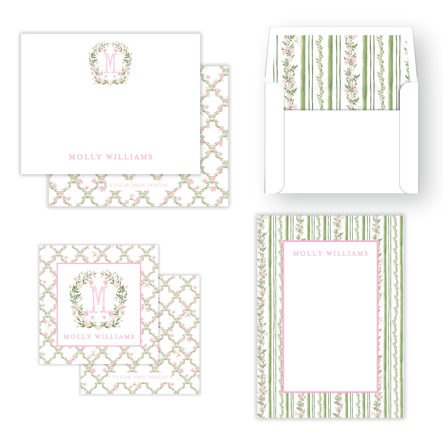 English Garden Mother's Day Stationery Set