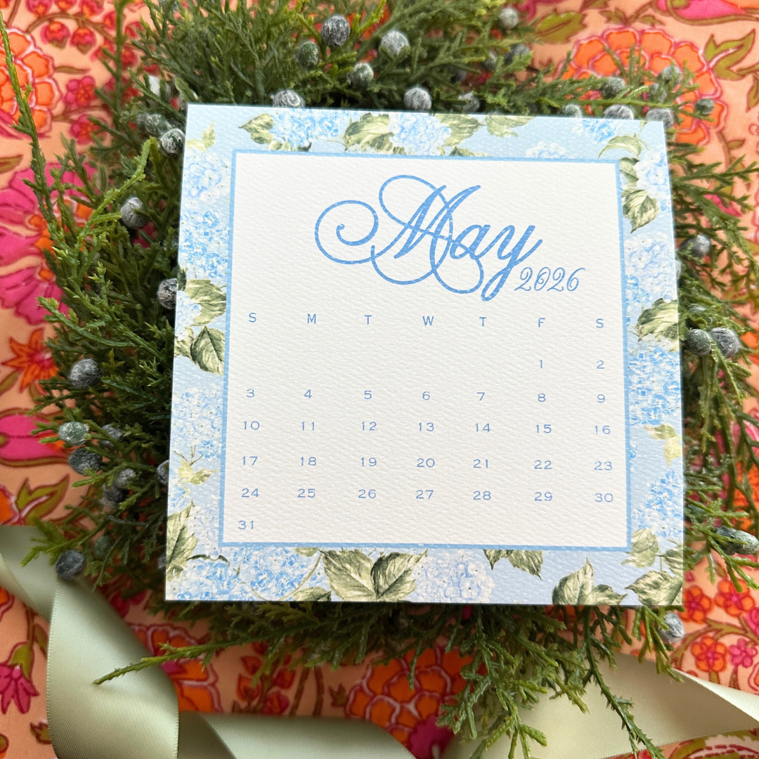 2026 A Year in Bloom Calendar