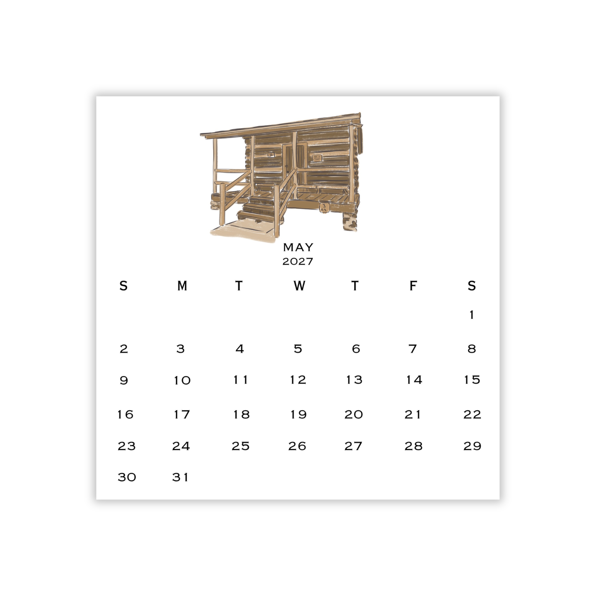2027 Collierville Calendar
