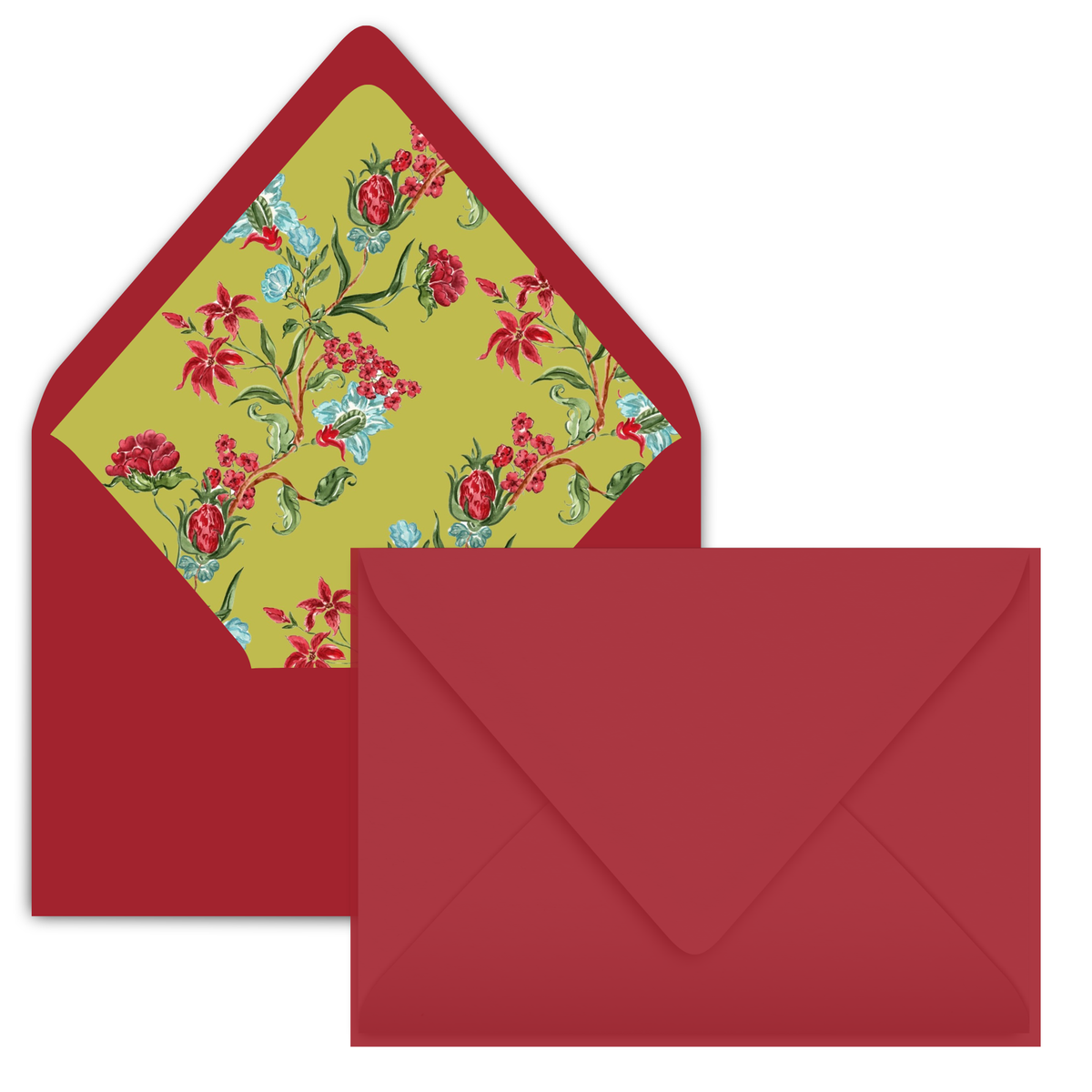 Christmas Chintz Holiday Card