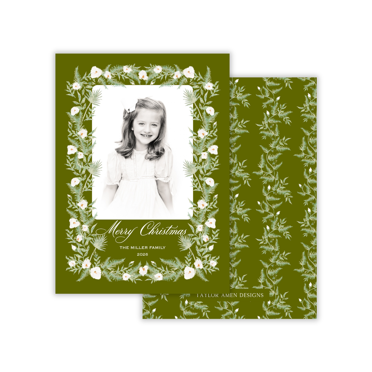 Winter Garden Holiday Card