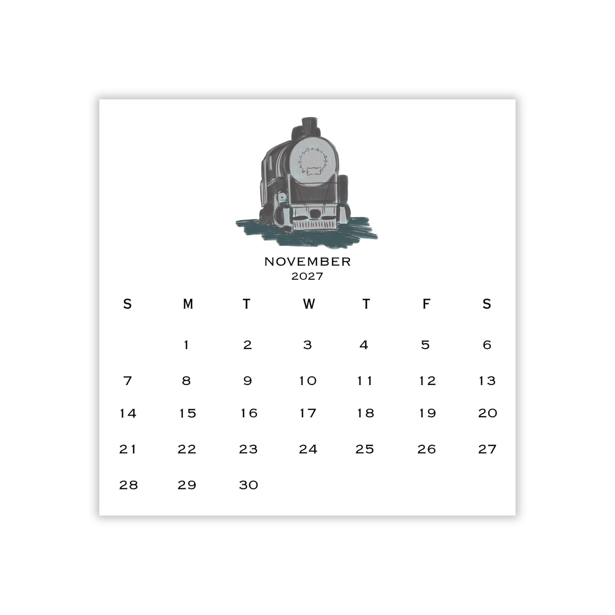 2027 Collierville Calendar