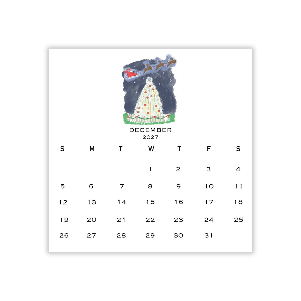 2027 Collierville Calendar