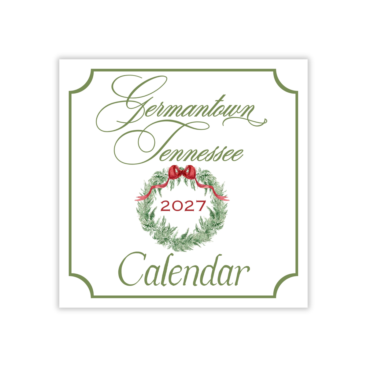 2027 Germantown Calendar