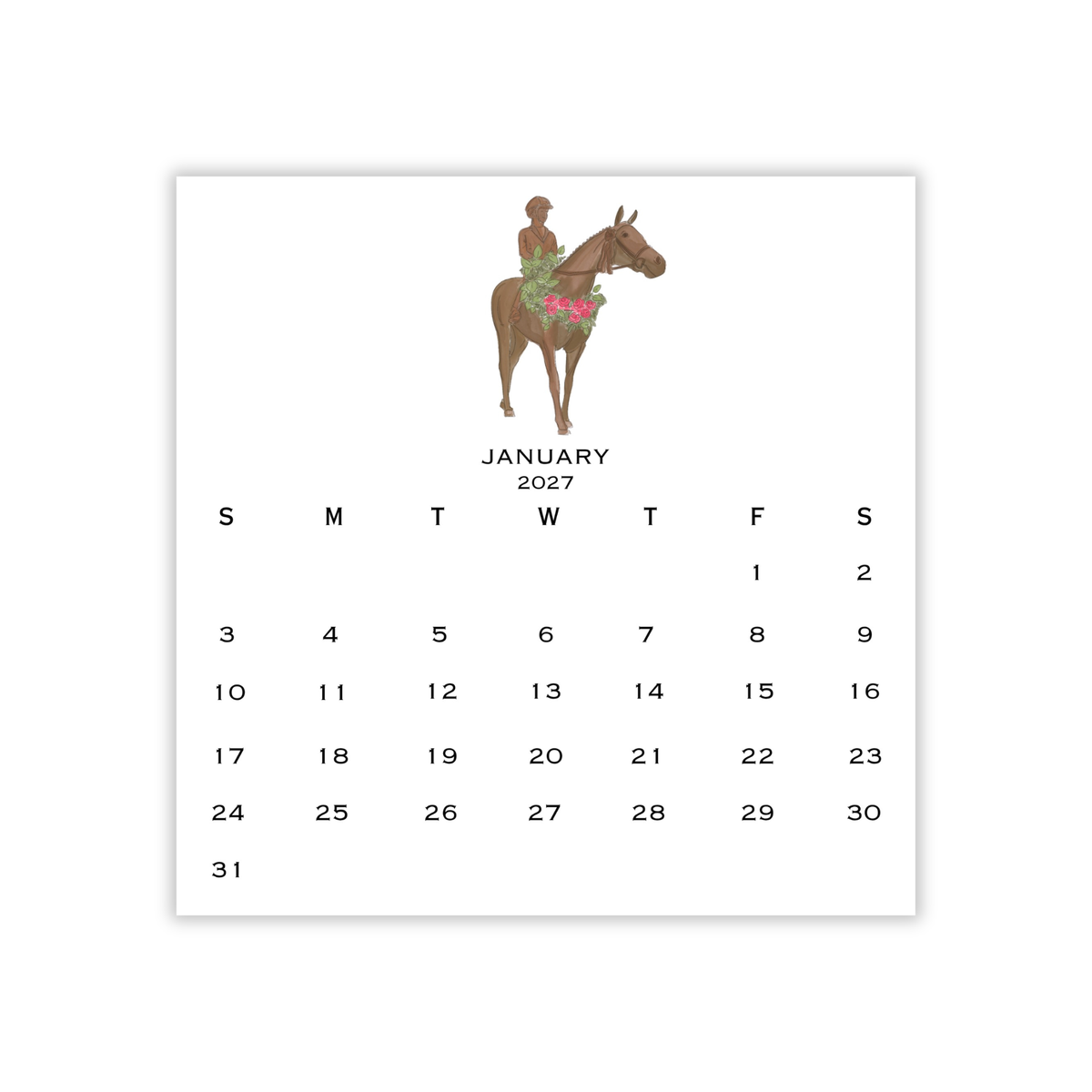 2027 Germantown Calendar