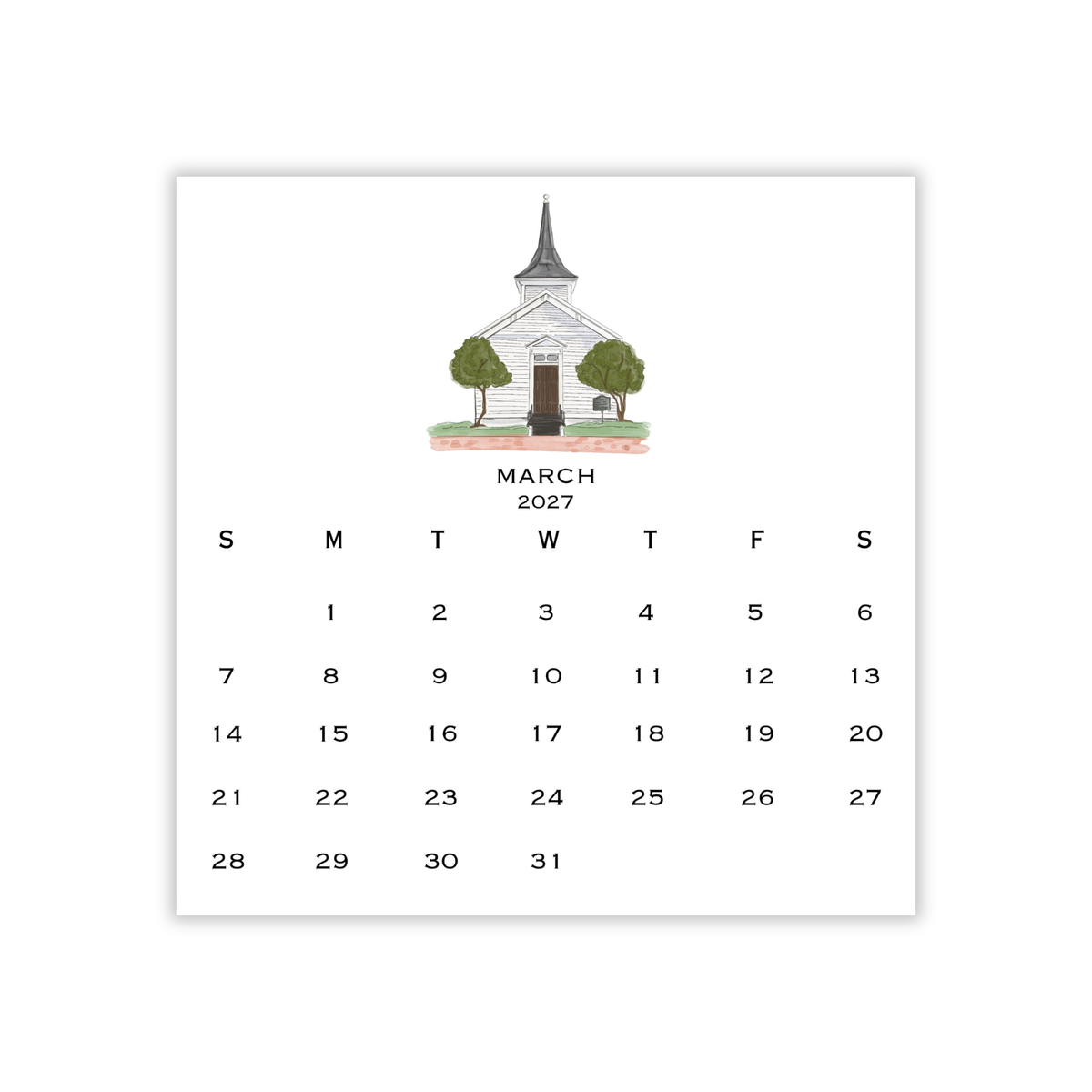 2027 Germantown Calendar