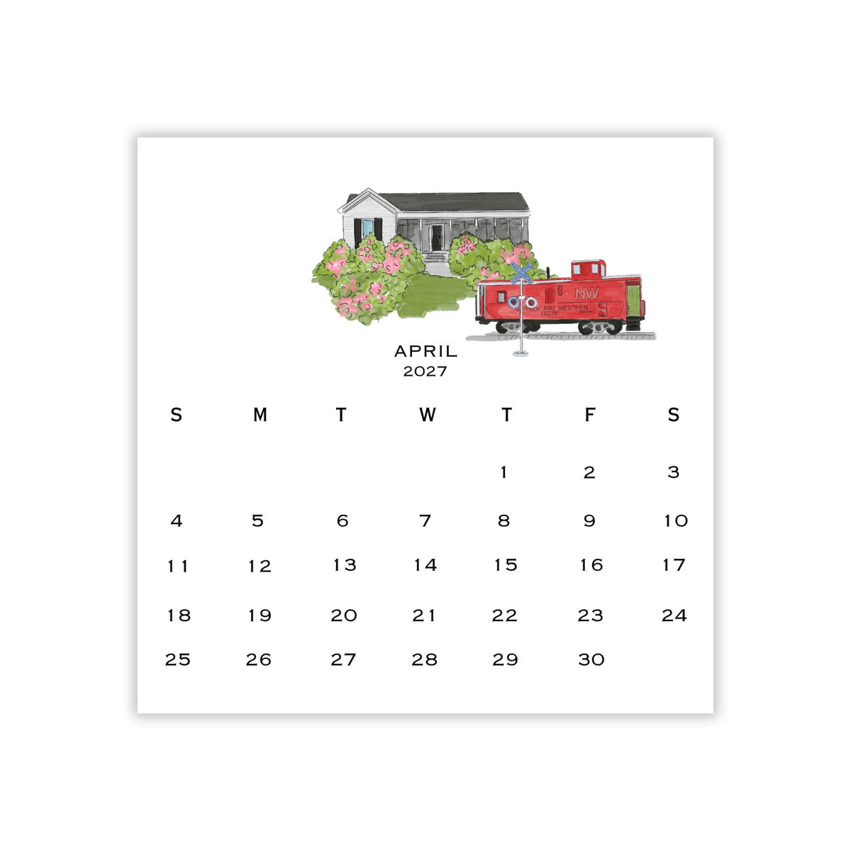 2027 Germantown Calendar