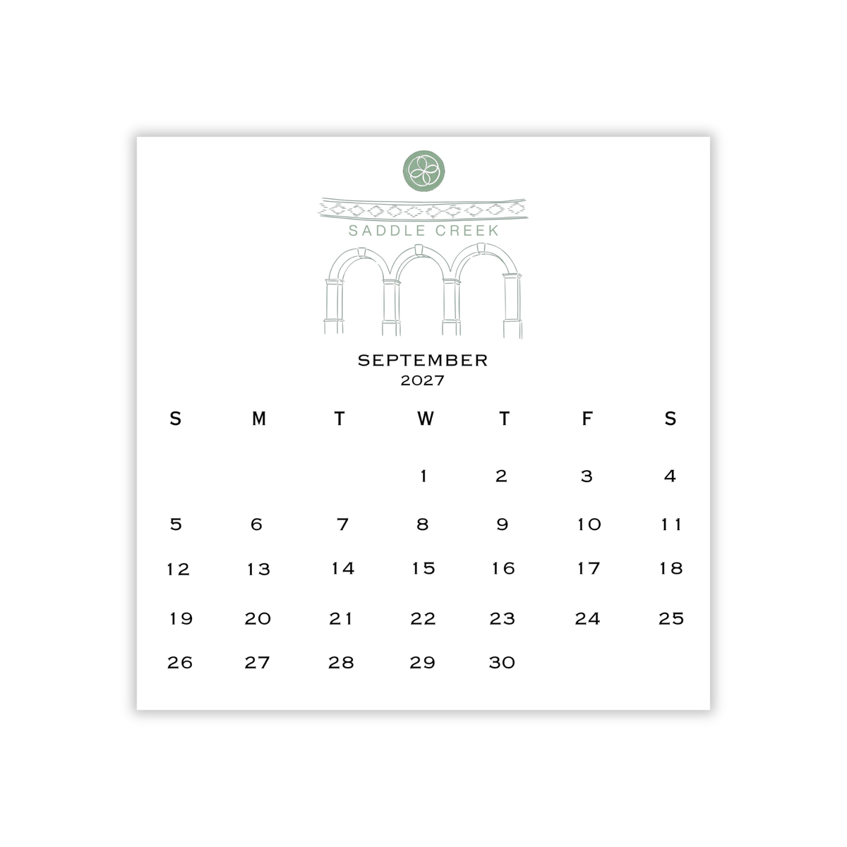 2027 Germantown Calendar