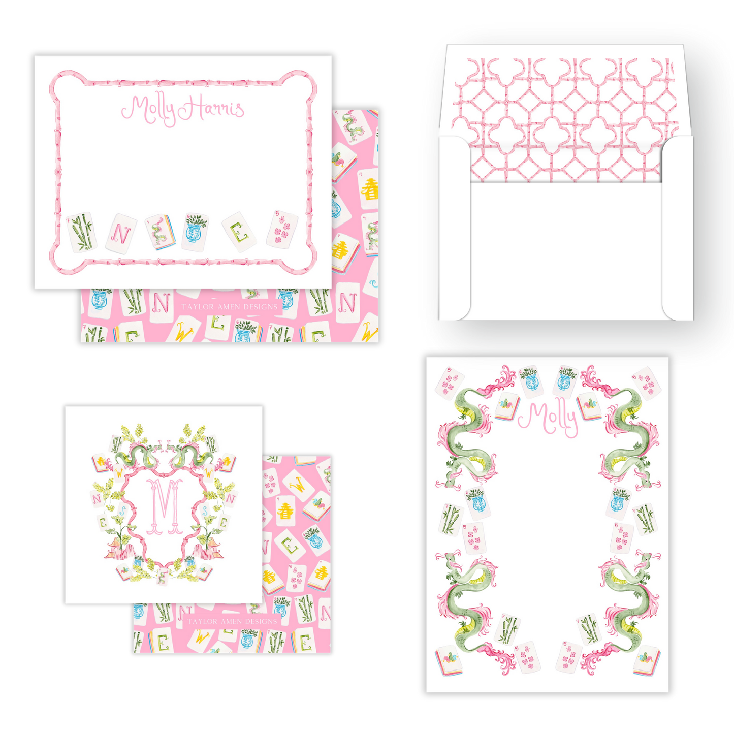 Mahj Mama Mother's Day Stationery Set