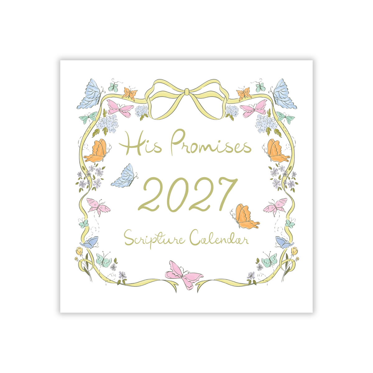 2027 His Promises Calendar