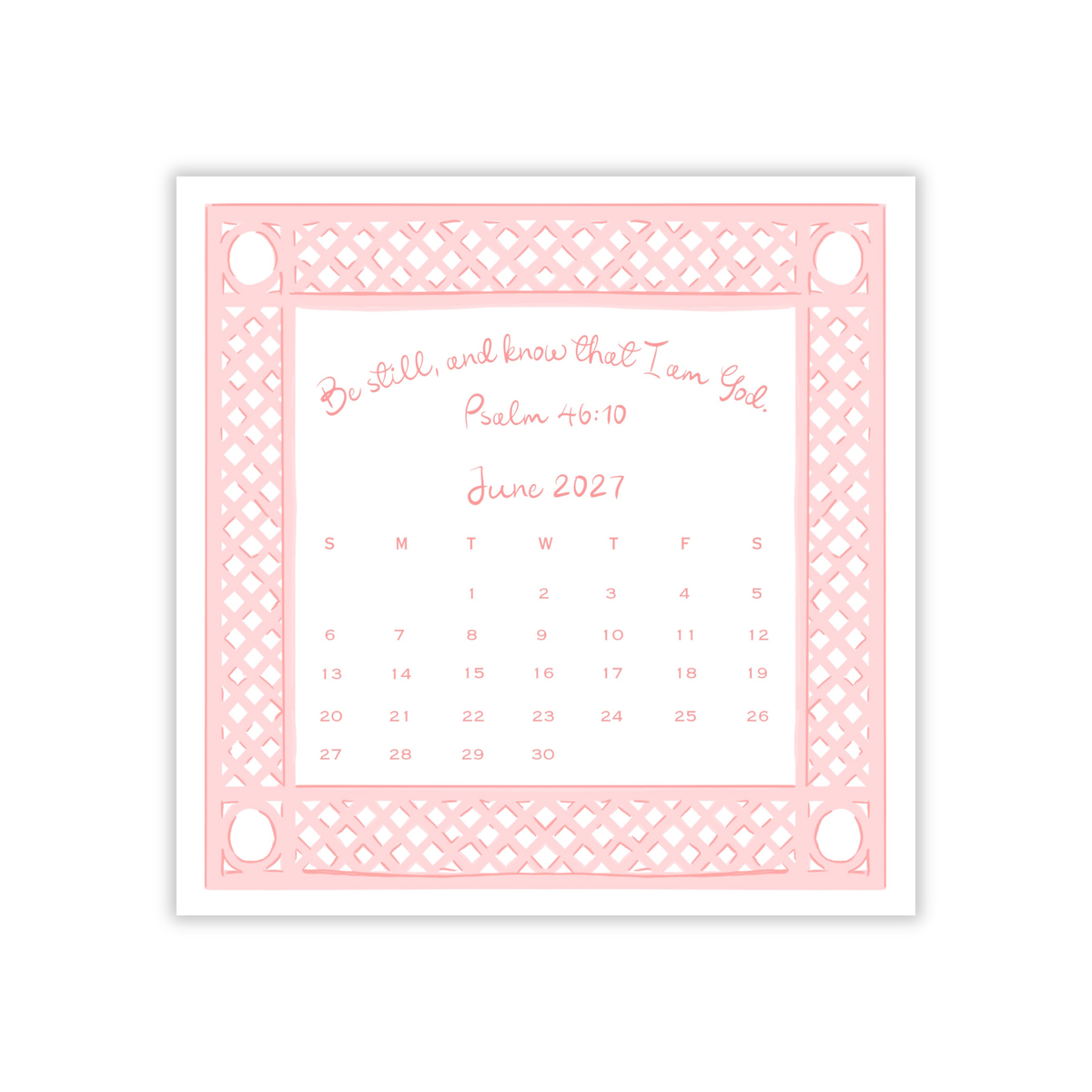 2027 His Promises Calendar