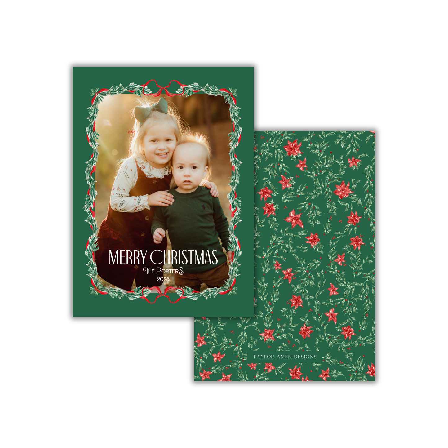 Traditional Tidings Christmas Card