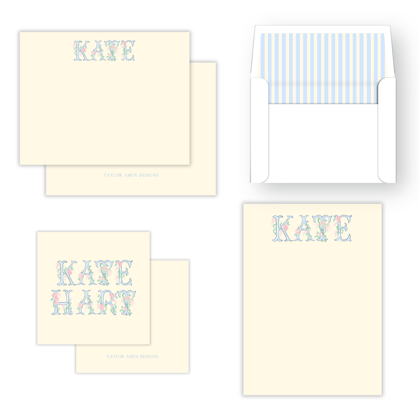 Secret Garden Mother's Day Stationery Set