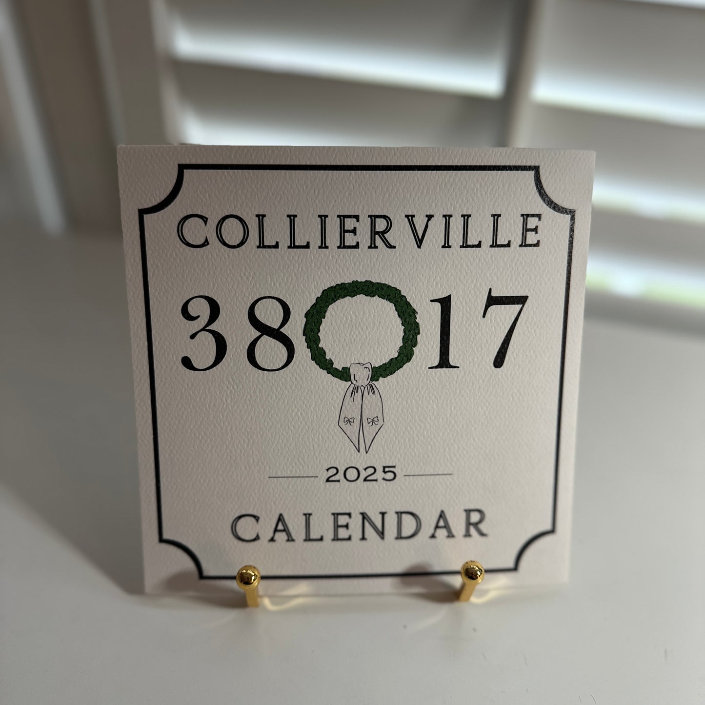 2025 Collierville Calendar