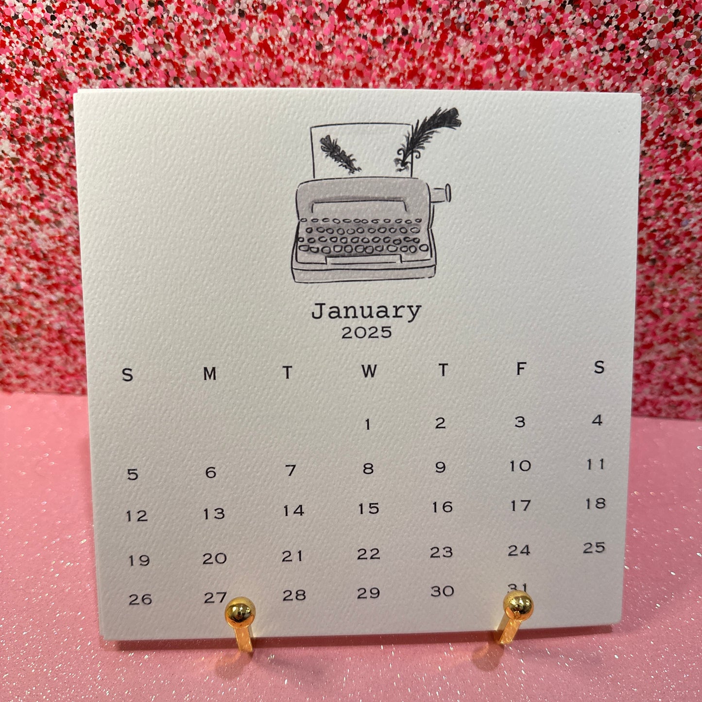 2025 Swiftie Inspired Calendar