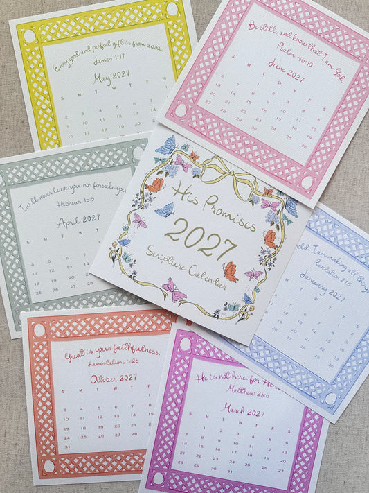 2027 His Promises Calendar