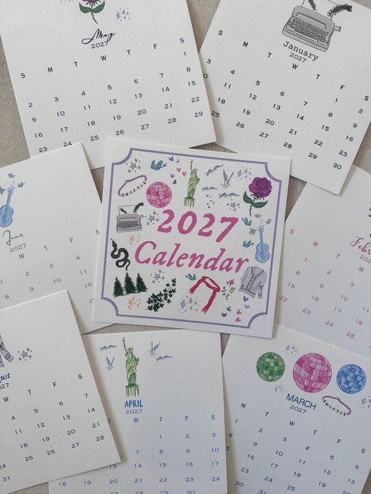 2027 Swiftie Calendar
